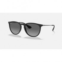 Ray Ban Erika Color Mix Low Bridge Fit RB4171 Sunglasses Polarized  + Black Frame Grey Lens