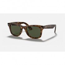 Ray Ban Wayfarer Ease RB4340 Sunglasses Green Classic G-15 Tortoise