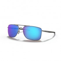 Oakley Gauge 8 Sunglasses Matte Gunmetal Frame Prizm Sapphire Polarized Lense