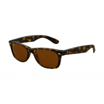 Ray Ban RB2132 Wayfarer Sunglasses Yellow Brown Tortoise Frame Crystal Brown Lens