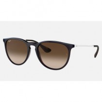 Ray Ban Erika Classic RB4171 Sunglasses + Blue Frame Brown Lens