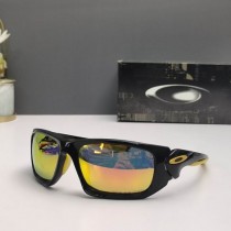 Oakley Scalpel Sunglasses Polished Black Frame Galaxy Gold Polarized Lenses