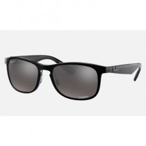 Ray Ban RB4263 Chromance Sunglasses Silver Mirror Chromance Black