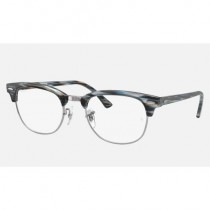 Ray Ban Clubmaster Optics RB5154 Sunglasses Demo Lens + Blue Frame Clear Lens
