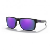 Oakley Holbrook Xl Sunglasses Matte Black Frame Prizm Violet Lens