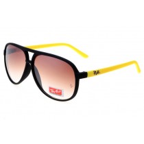Ray Ban RB4125 sunglasses yellow / black / brown lens
