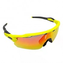 Oakley Radar EV Path OO9275 Sunglasses Yellow Frame Prizm Ruby Lens