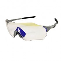 Oakley EVZero Path Sunglasses OO9313 (Low Bridge Fit) Silver Frame Prizm Photochromic Lens