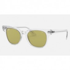 Ray Ban Meteor Washed Evolve RB2168 Sunglasses Green Photochromic Evolve Transparent