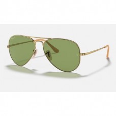 Ray Ban RB3689 Sunglasses Polarized Classic G-15 Gold