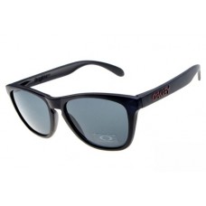 Oakley Frogskins sunglasses black / gray iridium