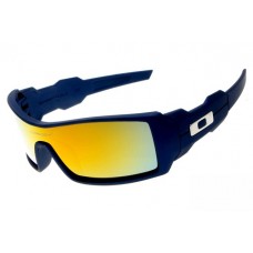 Oakley Oil Rig sunglasses blue / fire iridium