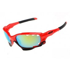 Oakley Racing Jacket sunglasses red / jade iridium 1975