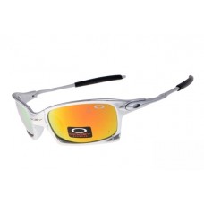 Oakley X Squared sunglasses silver / fire iridium 1975