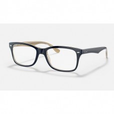 Ray Ban The Timeless RB5228 Sunglasses Demo Lens + Transparent Blue Frame Clear Lens