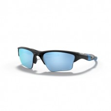 Oakley Half Jacket® 2.0 XL Sunglasses Matte Black Frame Prizm Deep Water Polarized Lense