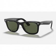 Ray Ban Original Wayfarer Classic Low Bridge Fit RB2140 Sunglasses Green Classic G-15 Black