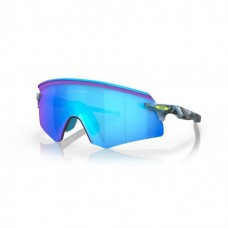 Oakley Encoder Sanctuary Collection Sunglasses Sanctuary Swirl Frame Prizm Sapphire Lense