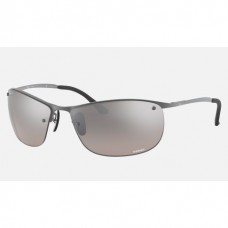 Ray Ban RB3542 Chromance Sunglasses Silver Mirror Chromance Gunmetal
