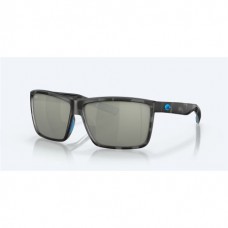 Costa Ocearch® Rinconcito Sunglasses Ocearch Matte Ocean Fade Frame Gray Silver Polarized Polycarbonate Lense